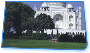 The Taj Gardens - Agra